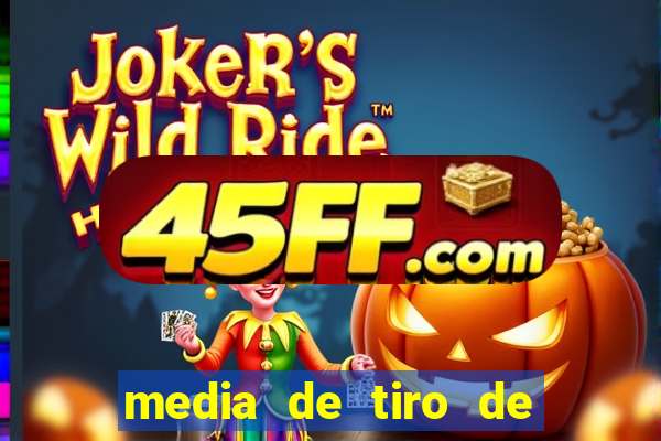 media de tiro de meta por jogo